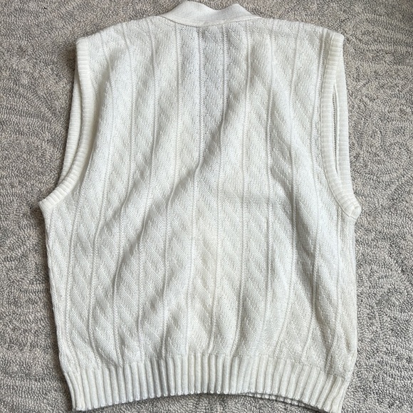 Vintage Sears Cardigan Vest Size medium - Picture 5 of 5